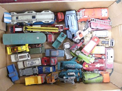 Lot 1598 - A quantity of loose & playworn diecast to inc....