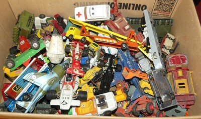 Lot 1603 - Loose & playwor diecast to inc. Dinky Toys...