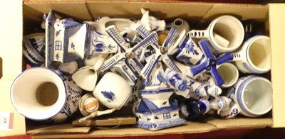 Lot 68 - A collection of contemporary Delft ware, to...