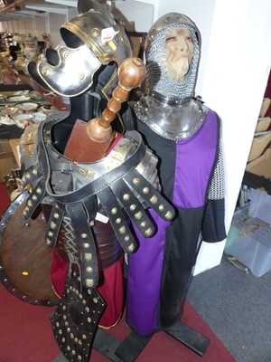 Lot 76 - A reproduction Roman Centurion's suit of...