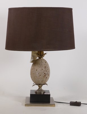 Lot 83 - A contemporary table lamp in the form of a...