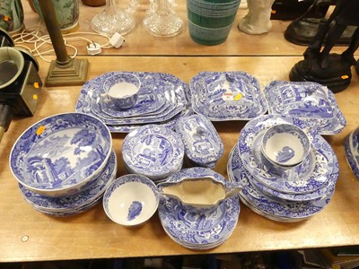 Lot 89 - A collection of Copeland Spode Italian pattern...