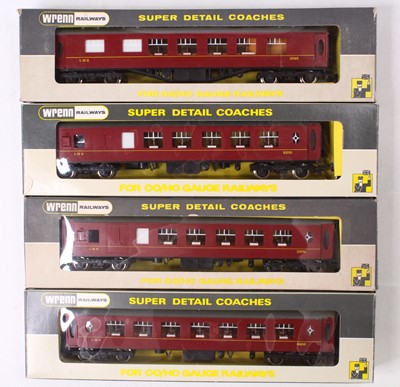 Lot 563 - Four Wrenn LMS Pullmans, including a W6010 2nd...