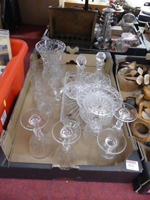 Lot 152 - A collection of glassware, to inlcude a 19th...