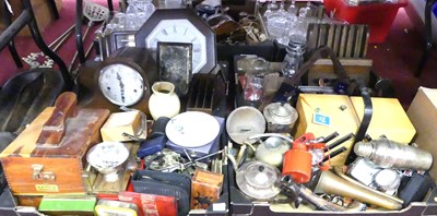 Lot 163 - A large collection of metalware and other...