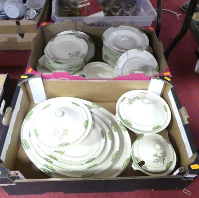 Lot 170 - A collection of Minton tableware with floral...