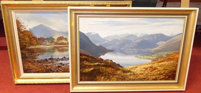 Lot 1069 - Arthur Terry Blemires (b.1930) - Mountain loch...