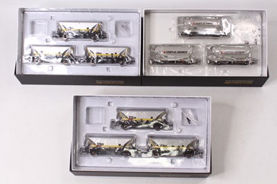 Lot 432 - Three Accurascale 00 gauge triple wagon packs,...