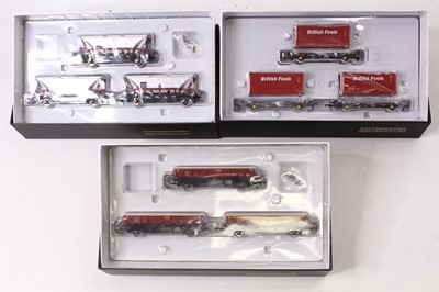 Lot 431 - Three Accurascale 00 gauge wagon triple packs,...