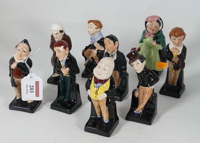 Lot 203 - A collection of Royal Doulton Charles Dickens...