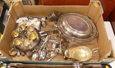 Lot 238 - A collection of silver plated wares to include...