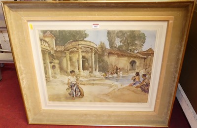 Lot 1097 - William Russell Flint (1880-1969) - An awkward...