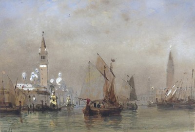 Lot 1104 - William Wyld RA (1806-1889) - San Giorgio...