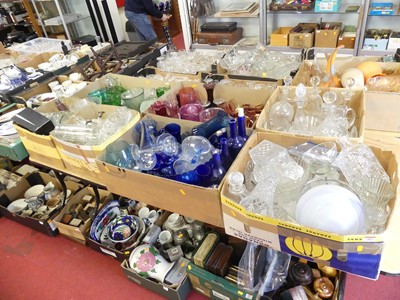 Lot 481 - A large collection of glassware, to include...