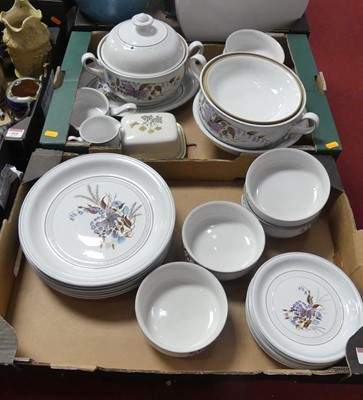 Lot 466 - A collection of Denby Lorraine pattern...