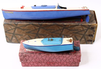 Lot 1981 - Hornby Speedboat group of 2 boxed examples to...