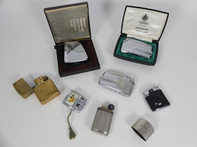 Lot 364 - A collection of vintage pocket lighters, to...