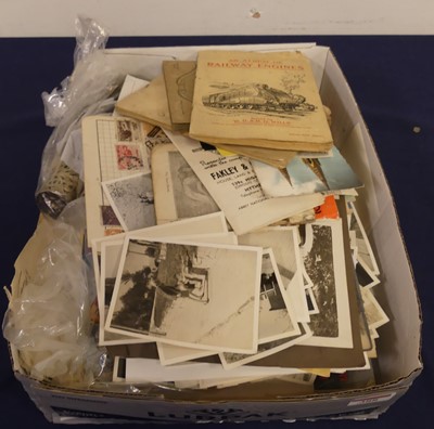 Lot 388 - A collection of mixed ephemera to include...