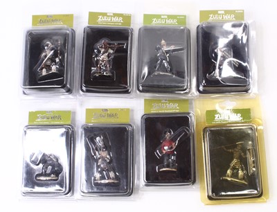 Lot 2086 - 8 various Britains Zulu War series figures,...