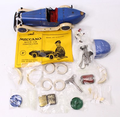 Lot 1954 - Meccano Motor Car Constructor Built Outfit...