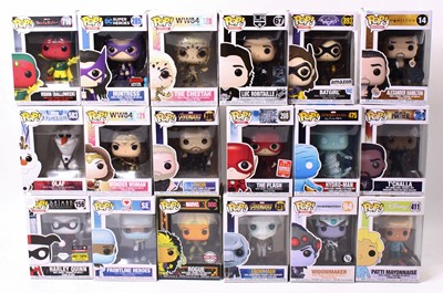 Lot 1895 - Funko Pop Vinyl group of 18 boxed mostly...