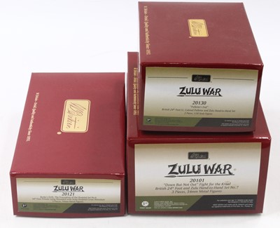 Lot 2100 - Britains Zulu War Figure Group, 3 examples to...