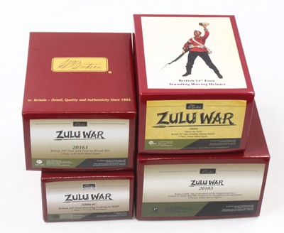 Lot 2098 - Britains Zulu War Boxed Set Group, 4 examples...