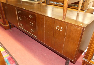 Lot 1363 - Ernest Gomme for G-Plan - a 1960s teak long...