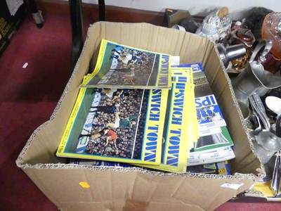 Lot 527 - A collection of Ipswich Town football...