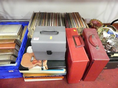 Lot 531 - A large collection of LPs, to include Elvis...