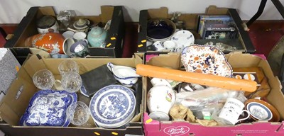 Lot 534 - A large collection of ceramics and glassware,...