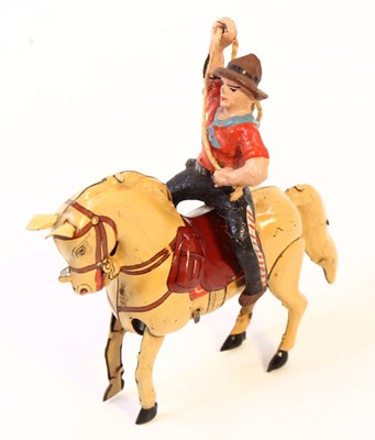 Lot 2016 - GKN Kohler (Germany) tinplate clockwork horse...