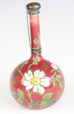 Lot 2150 - A late Victorian porcelain scent bottle,...