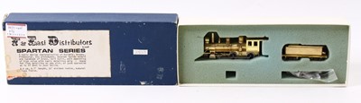 Lot 761 - HO gauge factory built brass narrow gauge...