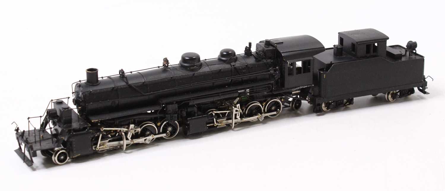 Lot 756 - HO gauge brass factory built 2-8-8-2 by...