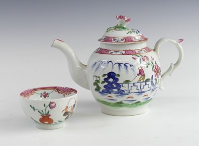 Lot 2070 - A Baddeley Littler porcelain teapot, circa...