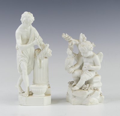 Lot 2115 - A Derby porcelain figure 'Sacrifice', circa...