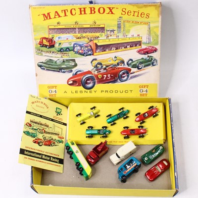 Lot 1540 - Matchbox Grand Prix gift set No.G-4, all...