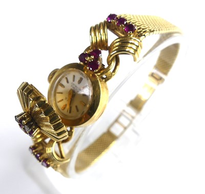 Lot An 18ct yellow gold lady's Watches of...