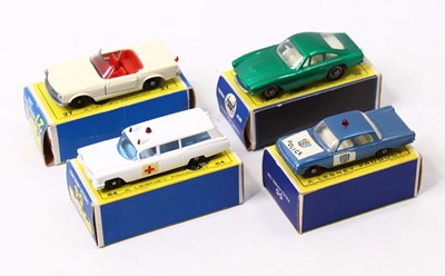 Lot 1542 - Matchbox Lesney group of 4 boxed diecast...