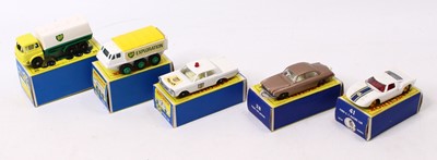 Lot 1541 - Matchbox Lesney group of 5 boxed diecast...