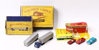 Lot 1563 - Matchbox Showroom and Service Station for...