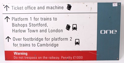 Lot 57 - British Railways 'One' Railway network 'Ticket...