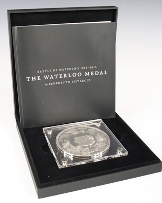 Lot 3339 - The Worcestershire Medal Service, The Waterloo...