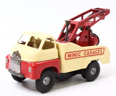 Lot 1959 - Minic No. 3 Push and Go "Minic Garages" Tow...