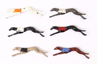 Lot 2071 - John Hill Greyhound Racing Set, comprising 6...