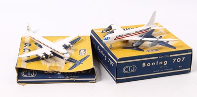 Lot 1600 - CIJ France boxed aircraft group of 2...