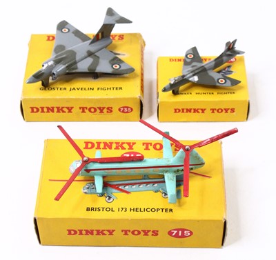 Lot 1303 - 3 various boxed Dinky Toy Aircraft, including...