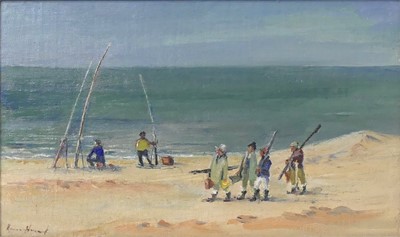 Lot 254 - Hermione Hammond (1910-2005) - Skate Fishing,...