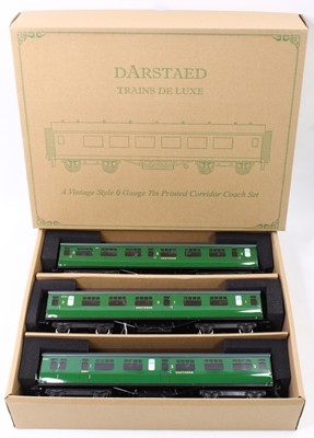 Lot 223 - Set of three Darstaed bogie coaches, SR...